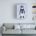 thumbnail image 3 of Fab Funky 'Penguin Ear Muffs' Canvas Art, 3 of 3