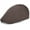 Brown, variant on Men's Korean Style Cotton Flat Ivy Gatsby Newsboy Driving Hat Minimalist Beret Cap
