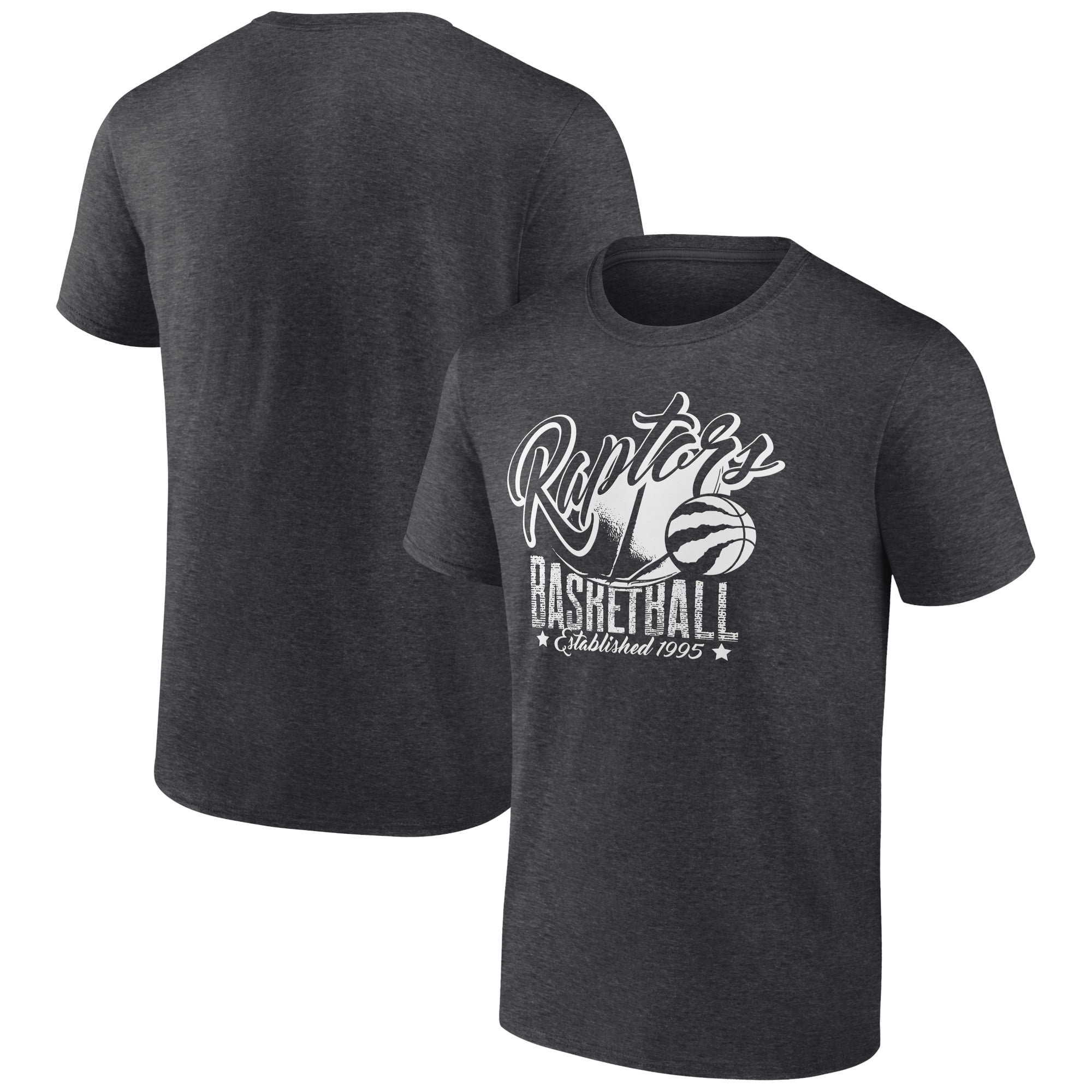 Men's Charcoal Toronto Raptors Winner T-Shirt