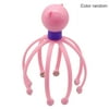Rinhoo Massager Hand-Held Head Massage Tool Portable Steel Ball Scalp Massager Home Body Care Color Random