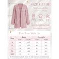 thumbnail image 3 of DAKIMOE Sleep Cardigans Robe Bed Jackets for Women Toasty Cozy Sherpa Coat Cloud-Soft House Jacket Loose Oversized Fleece Fuzzy Outwear, S-XXL, 3 of 9