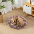 thumbnail image 5 of Washable Round Pet Mat 30x30cm, Plush Rabbit Cushion, Warm Soft Bed for Dogs and Cats, Comfortable Pet Supplies, Durable Non-Slip Design, Easy to Clean, Perfect for Home Use and Travel, 5 of 6