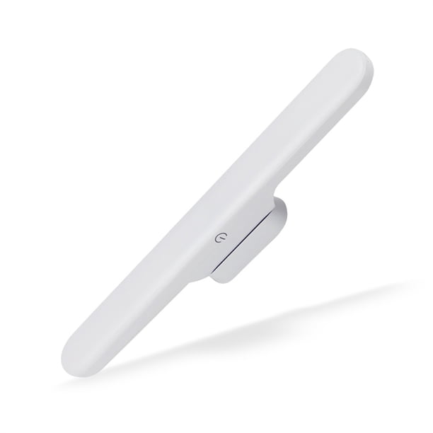 Montaje de pared LED Luz USB Recargable Lámpara de lectura Lámpara de lectura Autoadhesivo Gabinete Estante de noche Nightlight interior blanco kenally HA059389-01
