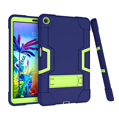 Case for LG G Pad 5 10.1 inch , Mignova Hybrid Shockproof Rugged Anti-Impact Protection Cover Built in Kickstand for LG G Pad 5 10.1 inch 2019 Released(Navy+Green)