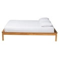 thumbnail image 2 of Pemberly Row Modern Honey Oak Finished Wood Full Size Bed Frame, 2 of 8