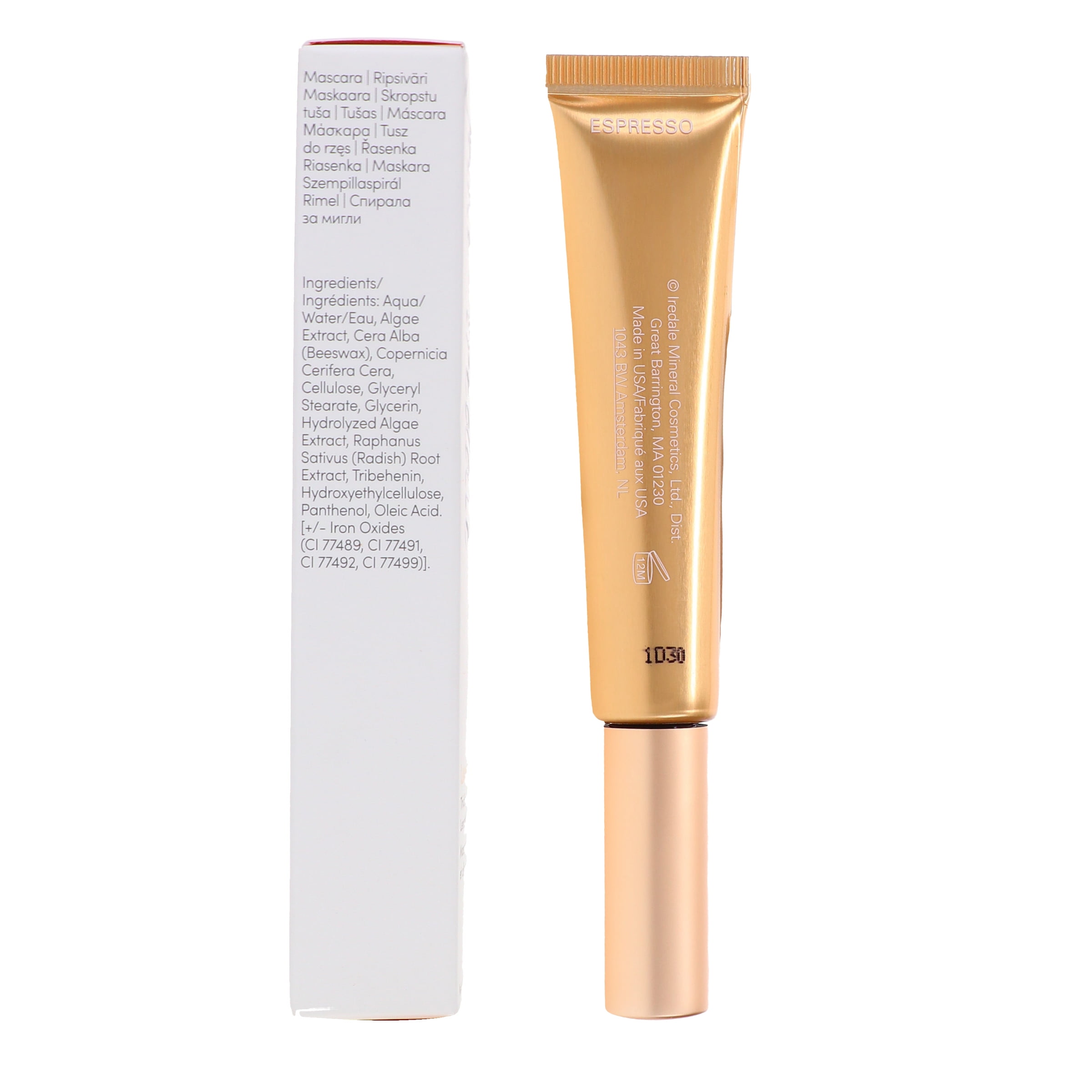 jane iredale Longest Lash Thickening and Lengthening Mascara Espresso 0.42 oz