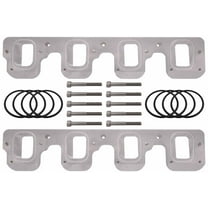 ICT Billet Intake Adapter Compatible with Gen V LT Square Head to Gen IV Car/Truck Rectangle Made in Wichita, Kansas from Aerospace Grade, USA Produced Billet Aluminum 551347-LT-LS3