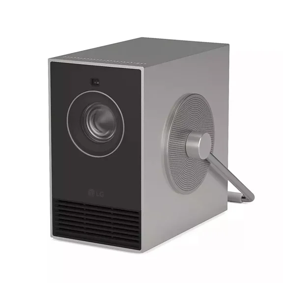 LG CineBeam Q HU710PB 4K Smart Portable Projector with Auto Screen Adjustment, Auto Focus, RGB Laser, Up to 154% DCI-P3