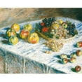 thumbnail image 1 of Still Life with Apples and Grapes - CANVAS OR FINE PRINT WALL ART, 1 of 1