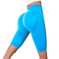 thumbnail image 3 of Inglocry 3D Compression Shorts for Women, Tummy Control Butt Lift Sculpt Leggings, High Waist Yoga Shorts for Gym 2026 Royal Blue XL, 3 of 6