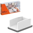 thumbnail image 2 of Iodue Trancheuse à Pain Nouvelle Version Améliorée pour Pain Fait Maison Tranchage de Pain Largeur Réglable Pliable et Compacte avec Plateau Ramasse-Miettes Adapté pour Pain Fait Maison Gâteaux, 2 of 4
