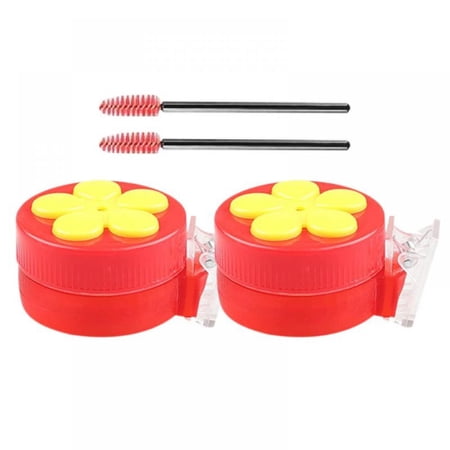 Handheld Hummingbird Feeders  Mini Plastic Window Hummingbird Feeders with Clips for Hummingbird House  Flower Pot Tree Branch