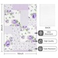 thumbnail image 2 of 6 Pcs Funny Kitchen Towels,Pioneer Flower Floral Print Pattern Microfiber Dish Towels,Kitchen Tea Towels,Kitchen Towel Set (18" X 26"), 2 of 7