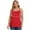 1-2,Red, variant on COMFREE Plus Size Camisole for Women with Build in Bra Adjustable Spaghetti Straps Yoga Top Flowy Tank Top Casual Cami (S-4XL)
