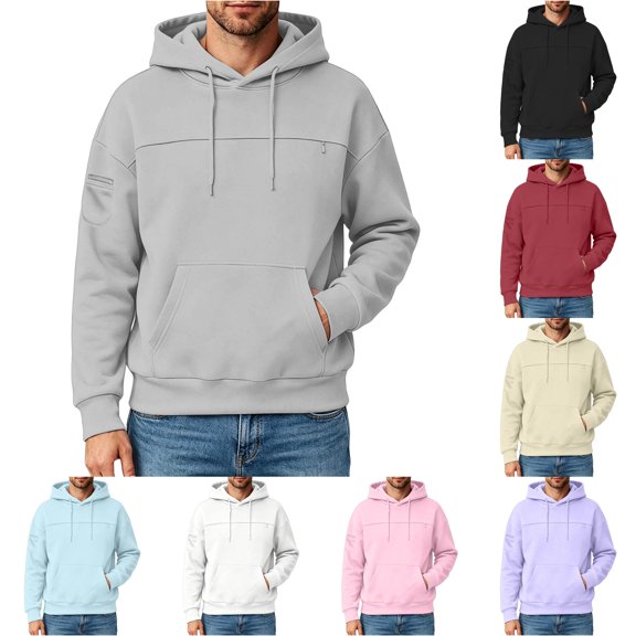 Bigetiay Womens Mens Snack Hoodie, Womens Sweatshirt With Cat Pouch, Large Pocket with Kangaroo Pouch Fall Winter Clothes, Size L