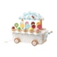 thumbnail image 2 of Juego de helados de madera para niños, juego de comida, juguete para aprender helados en edad preescolar blanco, 2 of 9