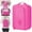 🔥 Hot Pink#714, variant on Portable Shoe Storage Bag Organizer | Foldable Travel Carrying Box | Durable Polyester | Multifunction Clothes & Shoes Holder | Compact Design | 11.8x8.26x4.52 in | Lightweight | 1 Piece