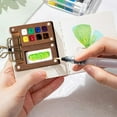 thumbnail image 4 of Mini Watercolor Travel Journal - Portable Drawing Book with Colorful Small Drawing Board for Artists and Enthusiasts, 4 of 5