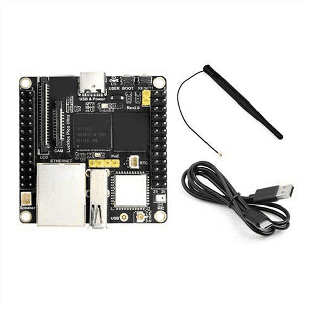 Para la Placa de Desarrollo Ultra: Placa Base RV1106 Micro-Linux, EMMC de 8 GB, con WIFI y POE