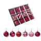 thumbnail image 3 of Kit de 12 piezas de decoración navideña, copos de nieve de cristal acrílico, adornos para árbol de Navidad, decoración para fiesta de invierno y Año Nuevo, 3 of 5