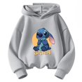 thumbnail image 3 of Nueva sudadera con capucha de Stitch para niñas, sudadera de otoño e invierno, jerseys Harajuku de manga larga, sudadera con capucha informal de la serie Disney Stich, 3 of 5