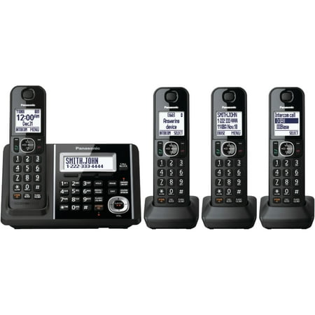 Panasonic Kx-tgf344b Dect 6.0 1.9ghz Expandable Digital Cordless Phone System (4