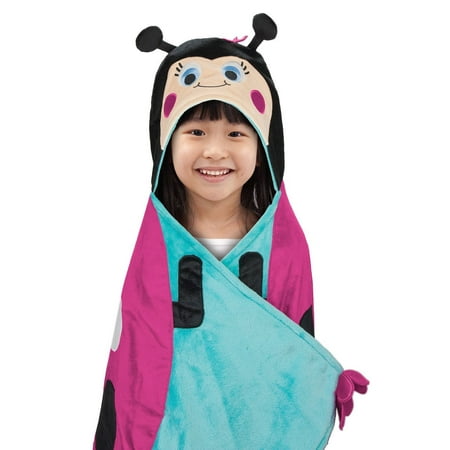 Best Brands INC Bear Kids Hooded Throw Blanket - Lady (Best Bear Spray Brand)