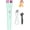 Green, variant on Electric Eyelash Curler Rechargeable Heated 3 Modes Long Lasting Curved Design for Ideal Lash Lift Type C Charging ABS Silicone (White)