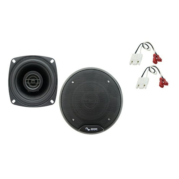 Fits Chevy Corvette 1984-1989 Rear Panel Replacement Harmony HA-R4 Speakers