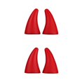 thumbnail image 3 of Shengyu 2piece Sticker Devil Horn Car Roof Decoration Eye-Catching And Waterproof Hood Stickers Car red 2Set, 3 of 6