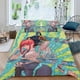 thumbnail image 2 of Hombre Sierra Conjunto de sábanas temático, trío de piezas, cómodo y amigable con la piel, diseño único, regalo de decoración para el hogar para familiares, amigos y fans, 90 cm * 190 cm, 2 of 6