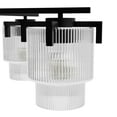 thumbnail image 4 of Hunter - Ontario 5-light Matte Black, Large Chandelier, Dimmable, Transitional Style, Round Shaped, for Bedrooms, Dining, Living Rooms - 13137, 4 of 8