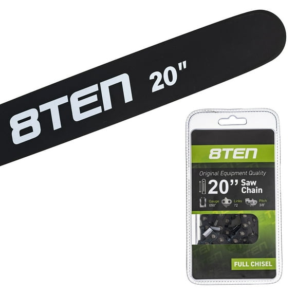 8TEN 20" Chainsaw Bar & Chain .050 3/8 72DL for Stihl GB 33RS-72 MK1010462
