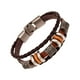 thumbnail image 3 of Pulsera para hombre con eslabones trenzados, pulsera con dijes, cuerda tejida a mano, varias filas, elegante para amigos y familias, bohemia hecha a, 3 of 8