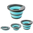 thumbnail image 2 of Seau Pliable Portable Conteneur d'Eau avec Poignée Robuste pour Randonnée Camping Extérieur, 2 of 7
