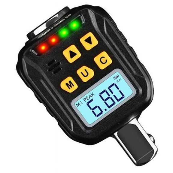 Digital Torque Adapter 17-340N.M Adjustable 1/2 Electronic Torque Wrench Bicycle Car Motorcycle Repair Tools