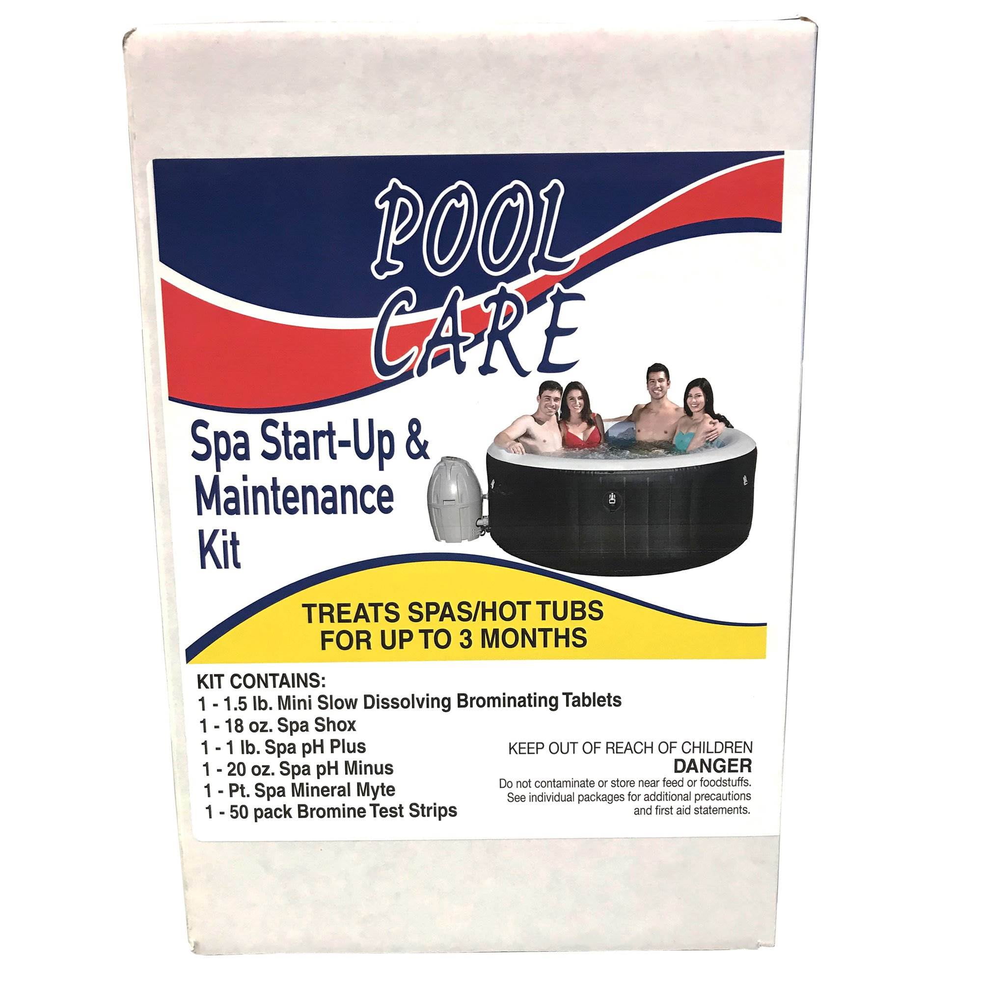 Chlore Comprimés pour Spa Hot Tubs avec 20 Free Chlorine Bandelettes de test 