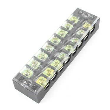 3-position Dual Row Terminal Strip Block With Pre-insulated Terminals 