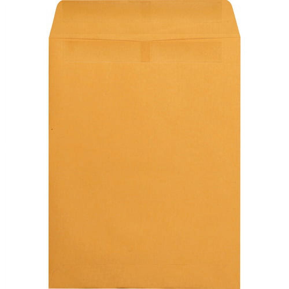 Quality Park Redi-Seal Kraft Catalog Envelopes Catalog - #12 1/2 - 9 1/2" Width x 12 1/2" Length - 28 lb - Self-sealing - Kraft - 250 / Box - Kraft