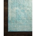 thumbnail image 6 of Loloi Loren Collection LQ-08 Aqua Oriental Area Rug 7'-6" x 9'-6", 6 of 7