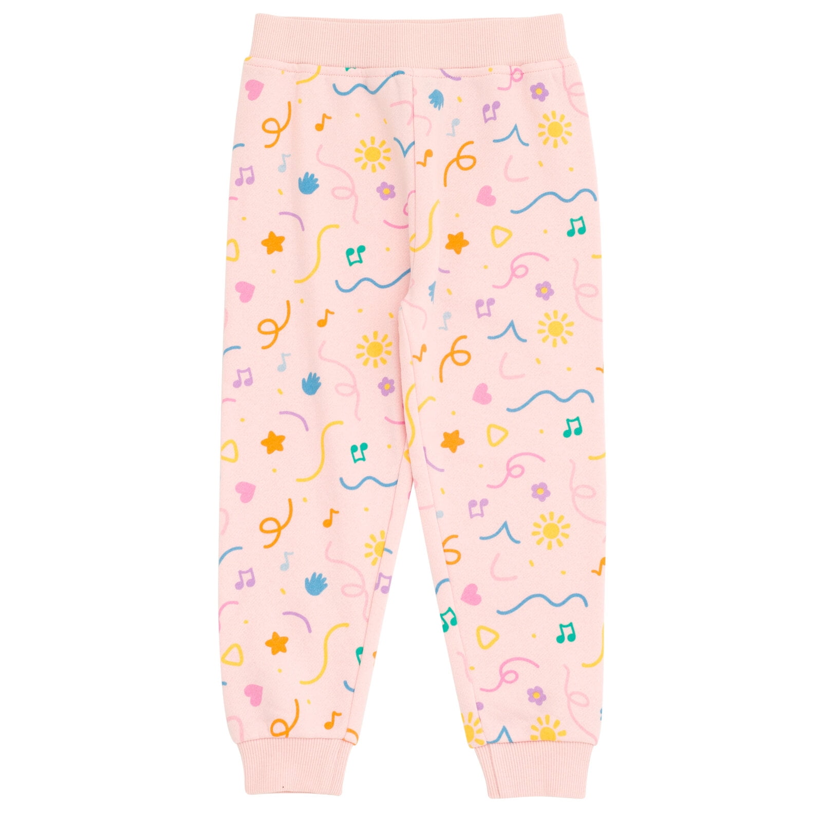 Ms. Rachel Fleece Crossover Sweatshirt and Jogger Pants Outfit Set Infant to Toddler