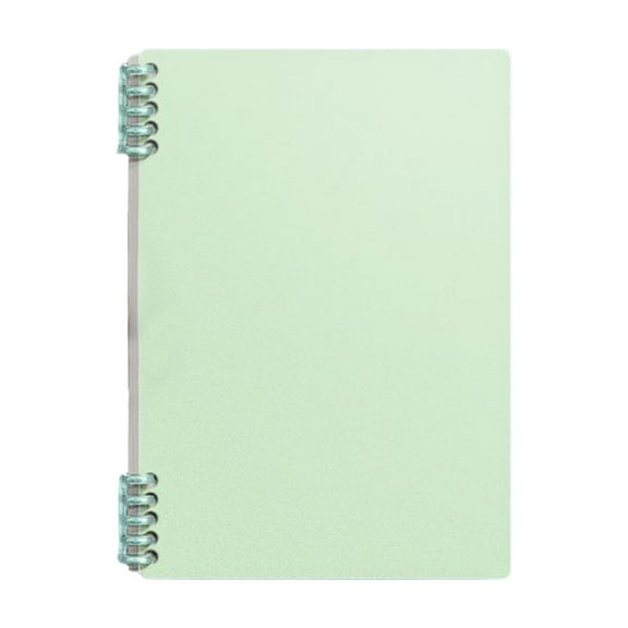 Loose-Leaf Notebook, Spiral Bound Journal, Detachable Refillable Pages, Thickened Cover, Comfortable Writing, Assorted Colors, 25.5x18.1cm, Lightweight and Durable