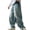 Light Blue4, variant on StSilkitty Ripped Denim Pants for Girls Baggy Wide Leg High Waist Elastic Jeans with Pockets Solid Color Lightweight Trousers