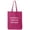 Hot Pink, variant on Assistant to the Regional Manager Cotton Canvas Tote Bag