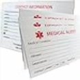 thumbnail image 3 of My Identity Doctor - 100 MyIDCards Medical Alert ID Card Thick 400lb Card Stock, 3 of 4