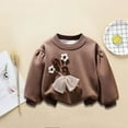 thumbnail image 4 of Birdeem Chandails en Tricot pour Filles Mode Enfants Chandail Col Rond Épais 1-8 Ans, 4 of 12