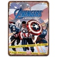 thumbnail image 4 of Carteles de hojalata con clip de película de Marvel, Spiderman, Capitán América, carteles artísticos, cafetería, bar, pintura de metal vintage, placa de pared, decoración del hogar, 4 of 4