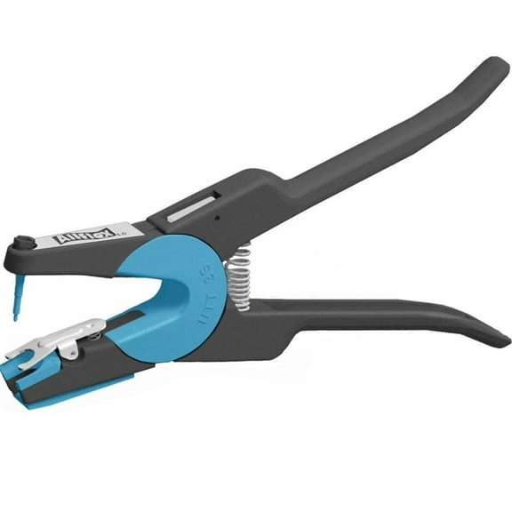 Allflex UTT3S 2-Piece Universal Ear Tag Applicator for Livestock - Ear Tagging Tools - Safety Pliers for Animal Identification, Blue