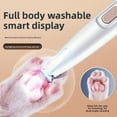 thumbnail image 4 of Pawcrest Pet Hair Trimmer Kit, Pawcrest Pet Hair Trimmer, Professional Waterproof Rechargeable Pet Paw Trimmer, Ultra-Quiet&Led Light for Paws Ears Face Rump, Complete in 30 Seconds Per paw, 4 of 7