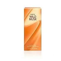 Coty Wild Musk Cologne Spray 1.5 Ounce Women's Fragrance in a Musky Floral Scent Great Gift for Cologne or Perfume Lovers